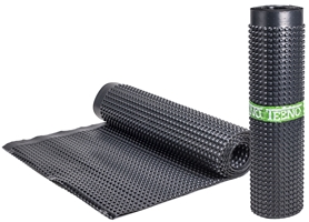 Fuktskyddsmatta återvunnen plast - 10x1m